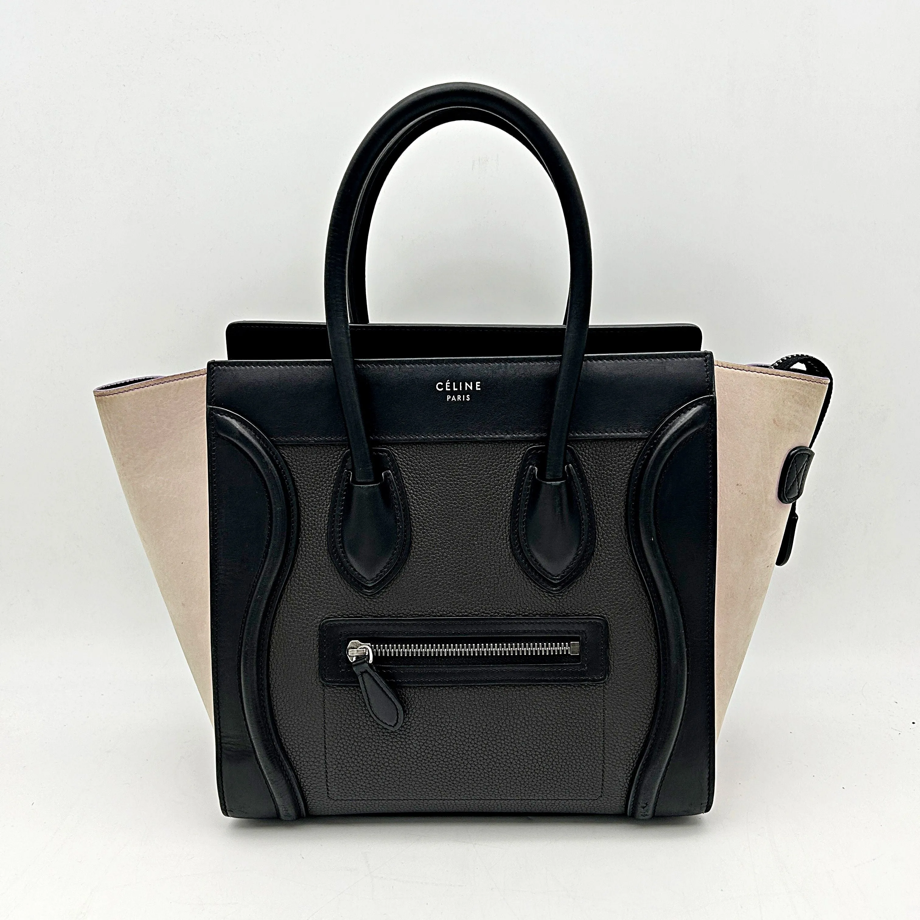 Pre- Celine Leather Luggage Mini - Black Totes, Handbags LA20795