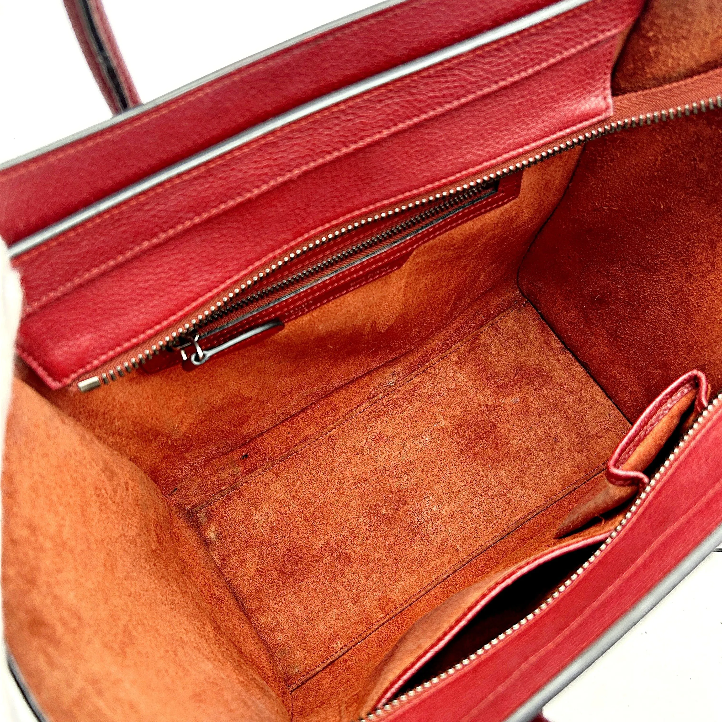 Pre- Celine Micro Luggage Tote - Totes, Handbags LA21852