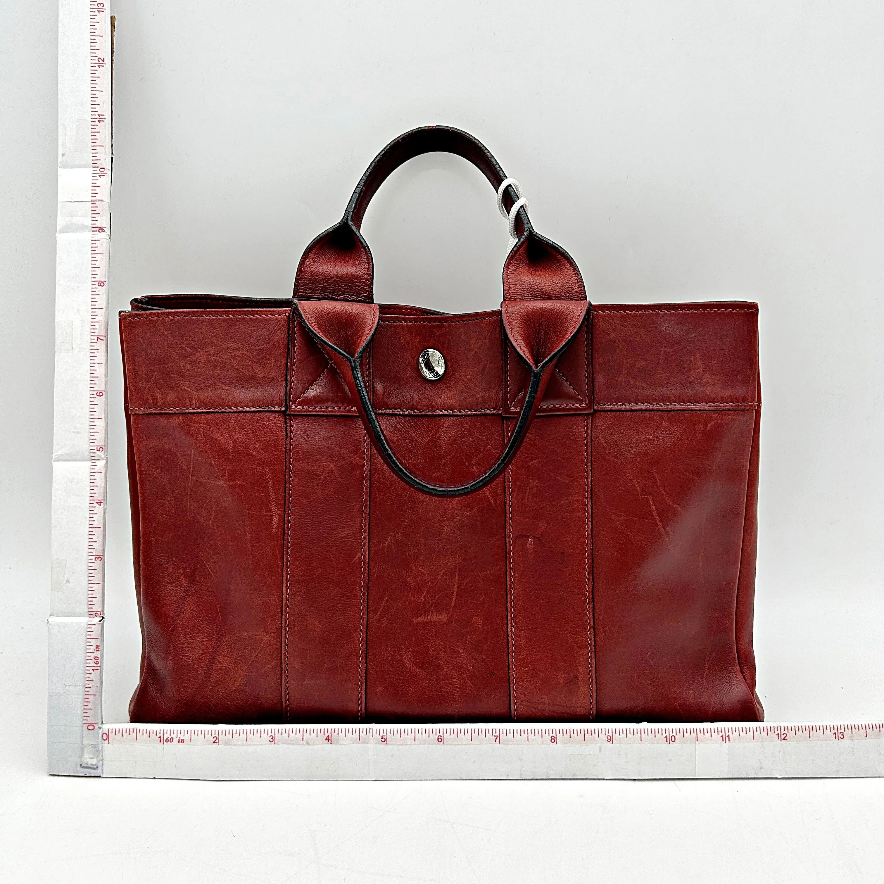 Pre- Herms Gulliver Fourre-Tout PM - Red Totes, Handbags LA1027