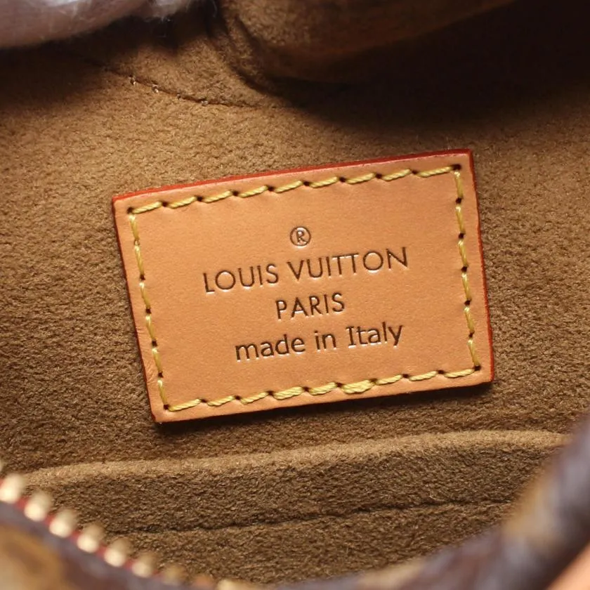 Pre-loved LOUIS VUITTON Monogram Heart Shoulder Bag Brown PVC Leather