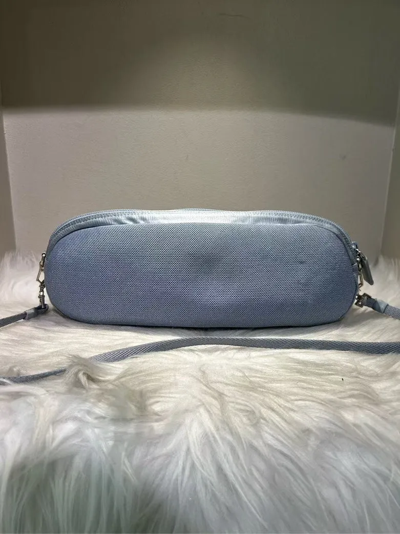Pre-loved PRADA Tessuto Nylon Light Blue Shoulder Bag