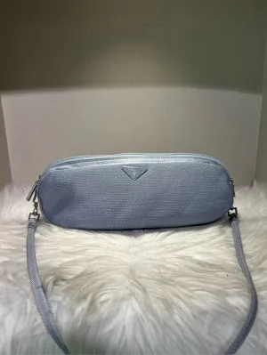Pre-loved PRADA Tessuto Nylon Light Blue Shoulder Bag