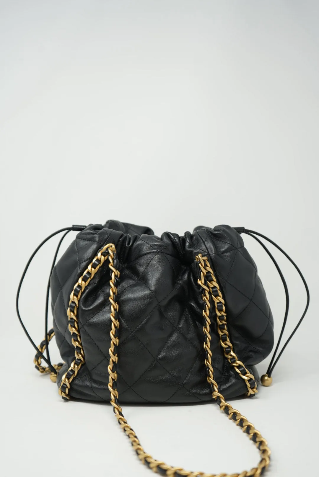 Pre-Owned Chanel 2022-2023 Calfskin Quilted Shoulder Bag