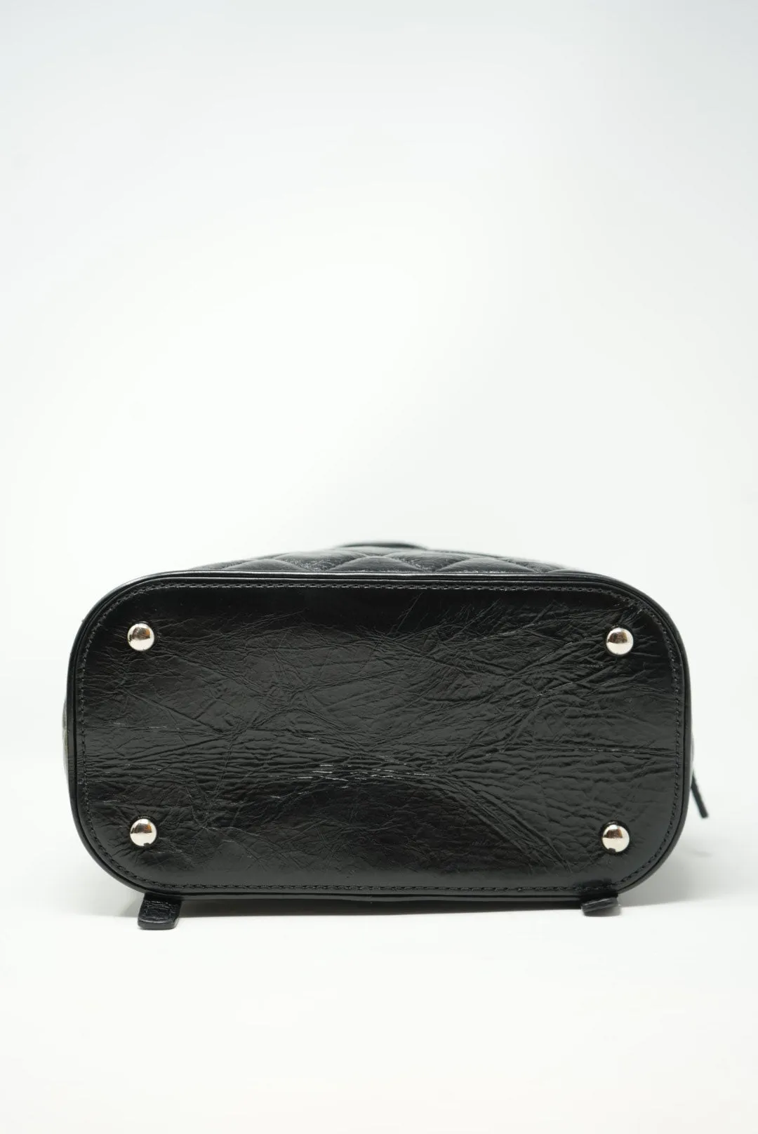Pre-Owned CHANEL Calfskin PVC Quilted Backpack