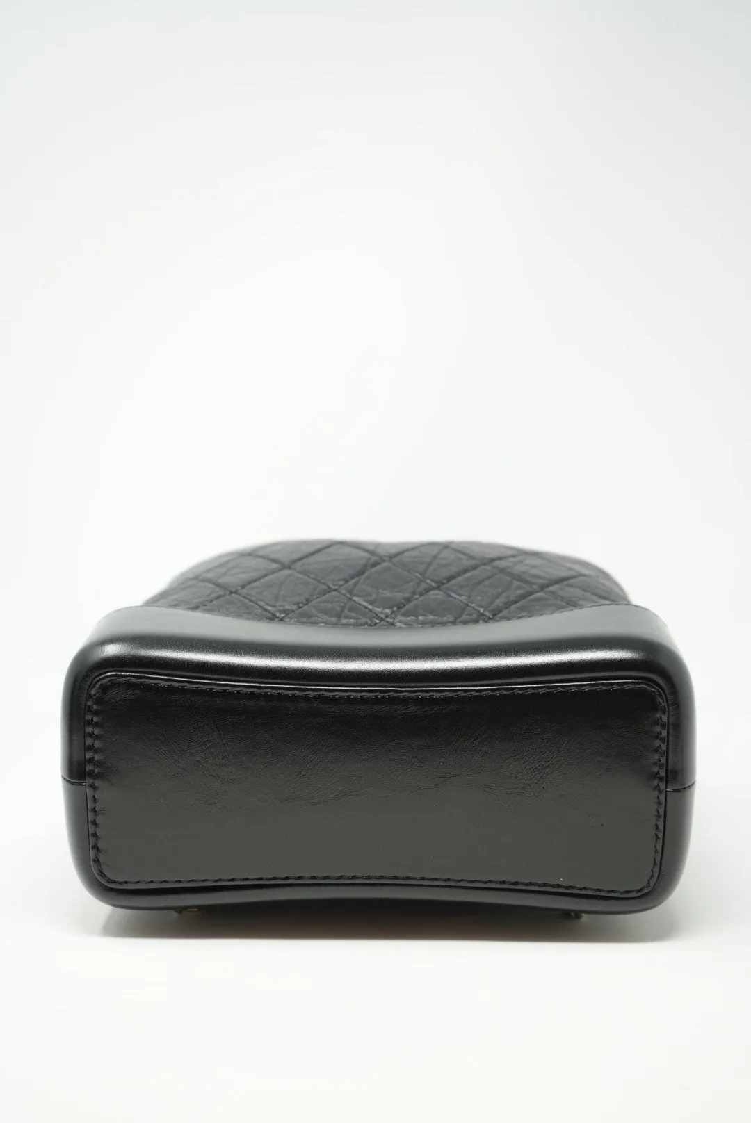 Pre-Owned CHANEL Gabrielle Backpack Black 2021