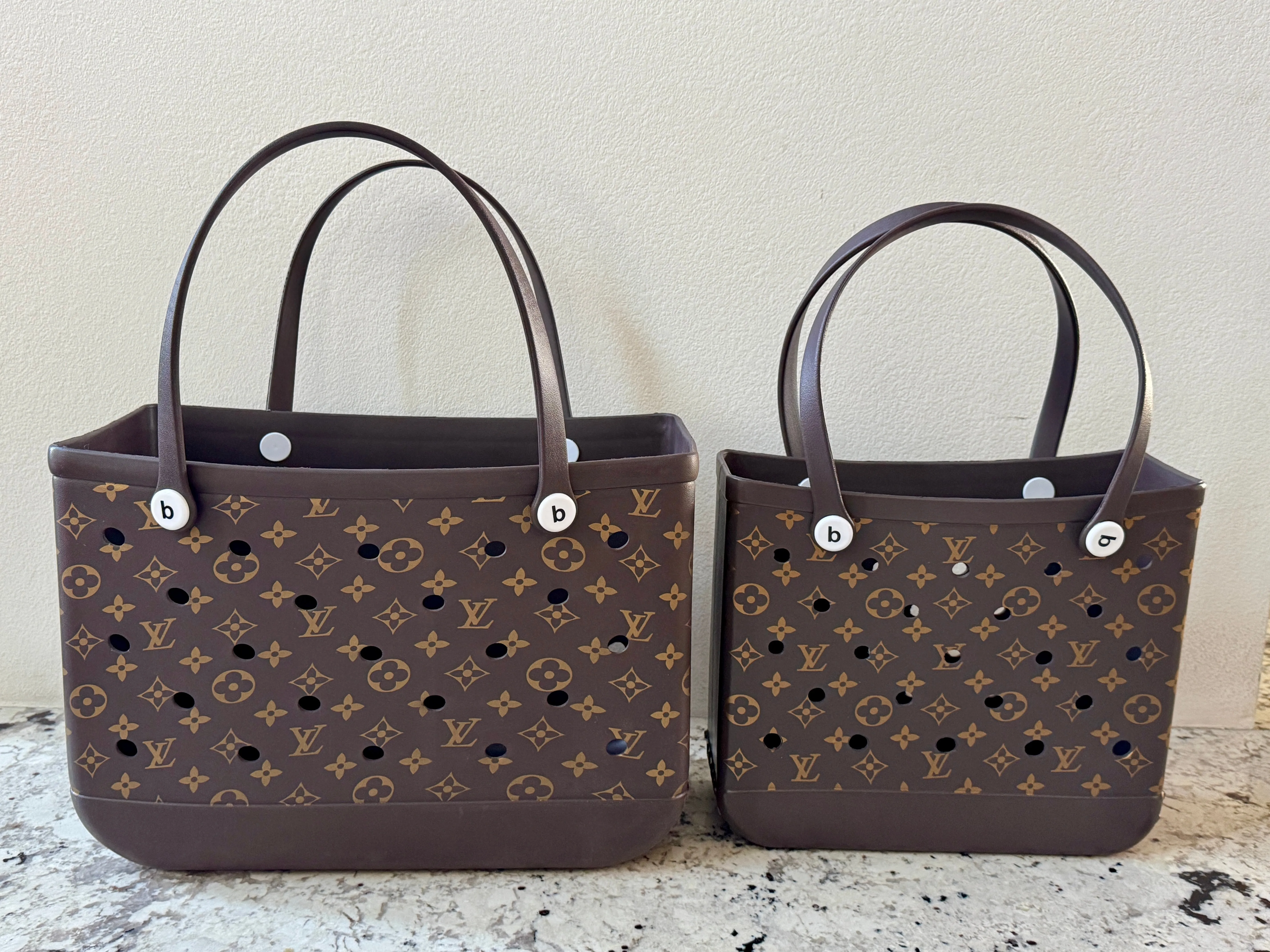 Printed Rubber Pool/Beach Totes