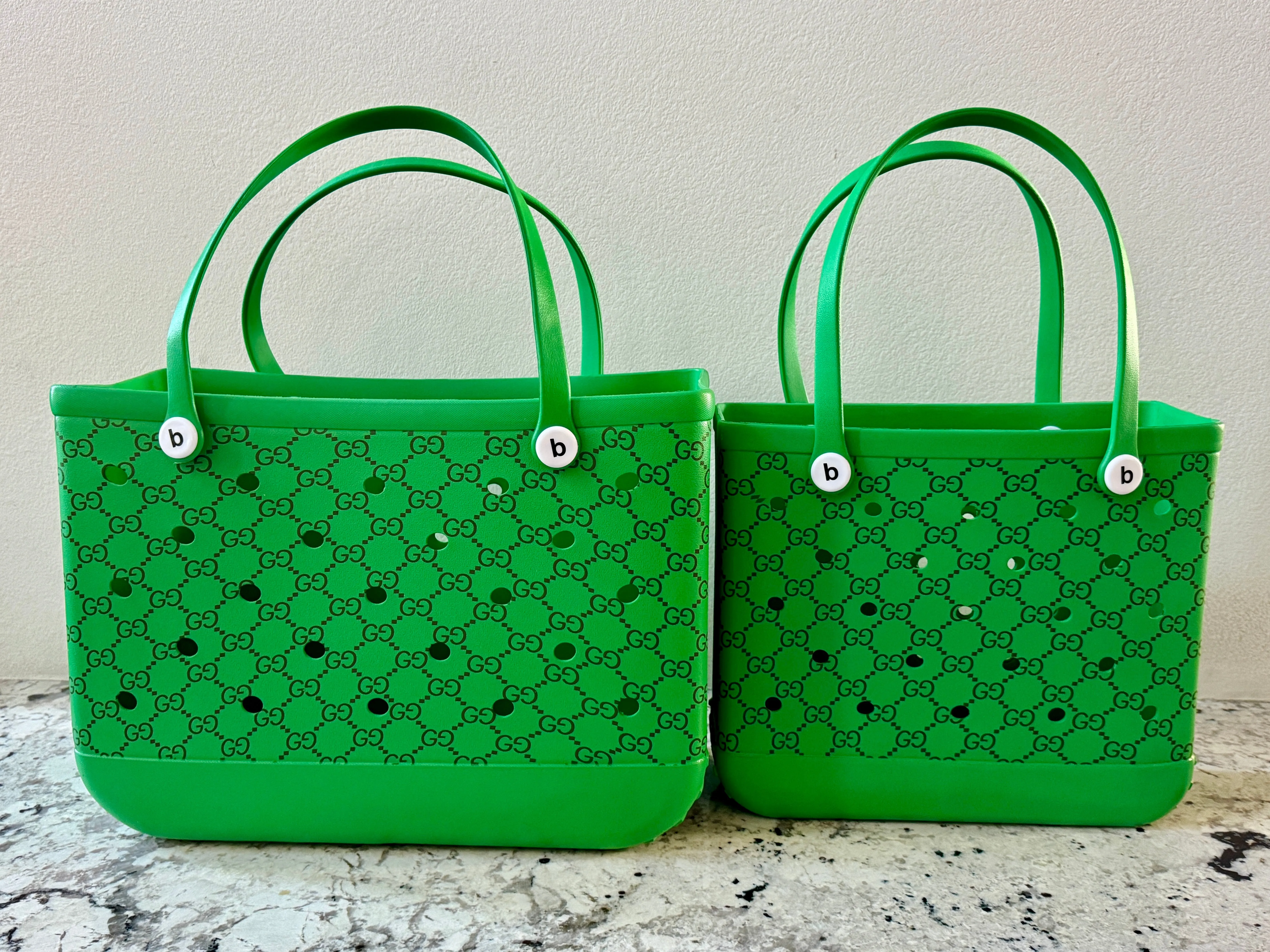 Printed Rubber Pool/Beach Totes