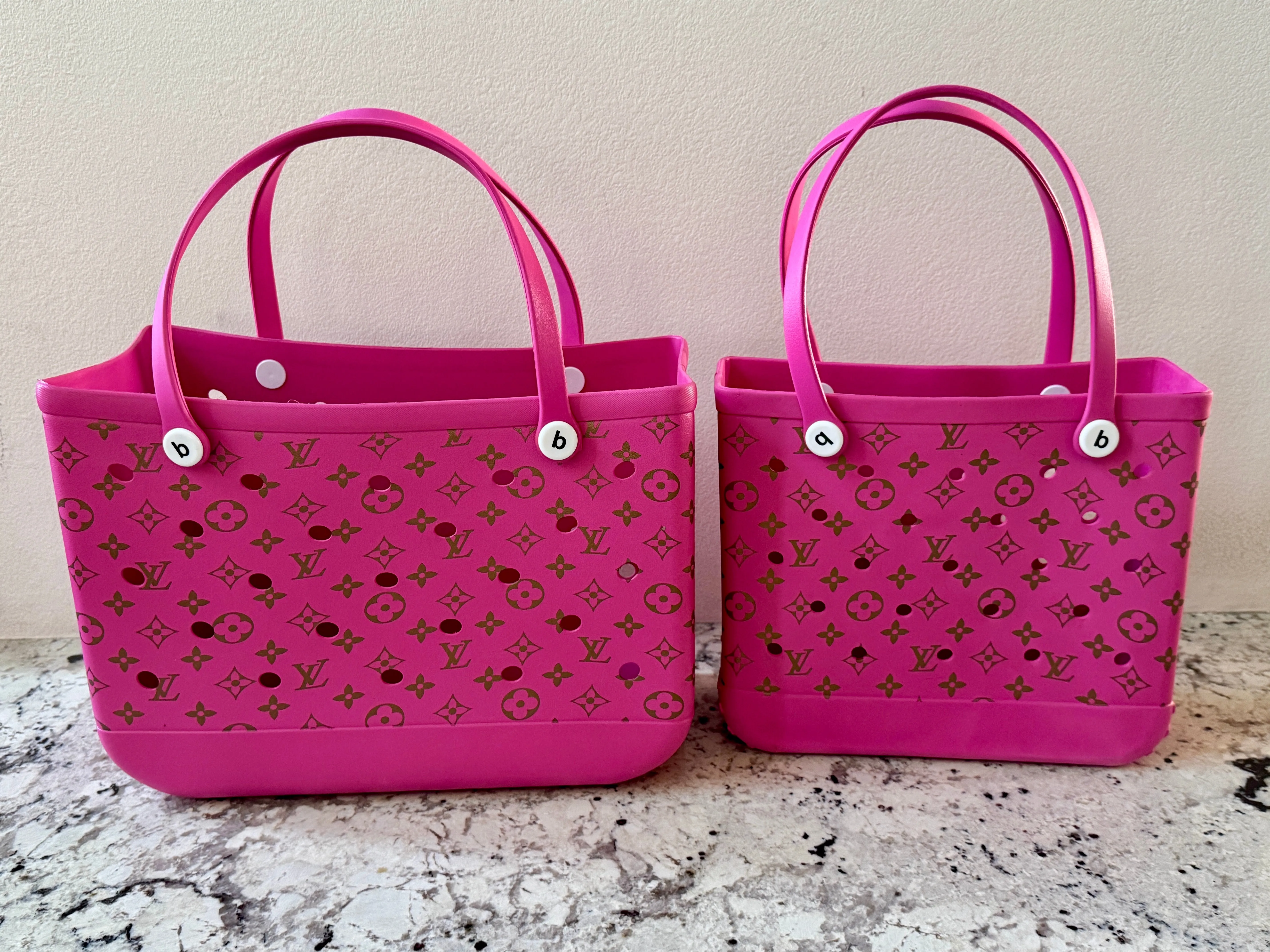 Printed Rubber Pool/Beach Totes