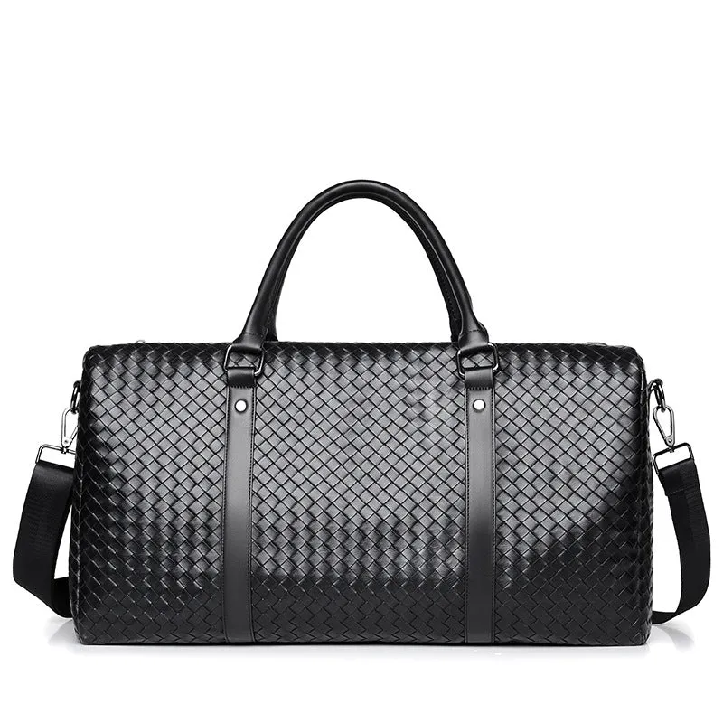 PU Leather Dry-Wet Separation Large Fitness Travel Bag