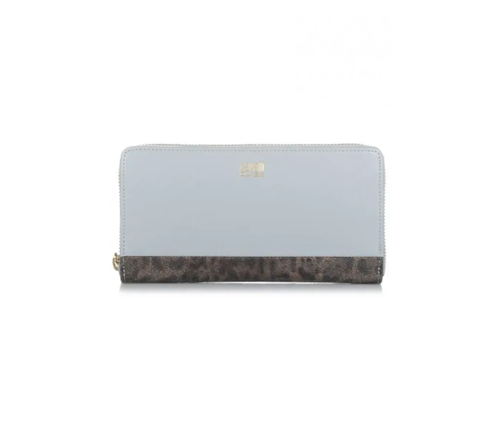 Roberto Cavalli Class Candy Leopard Long Wallet