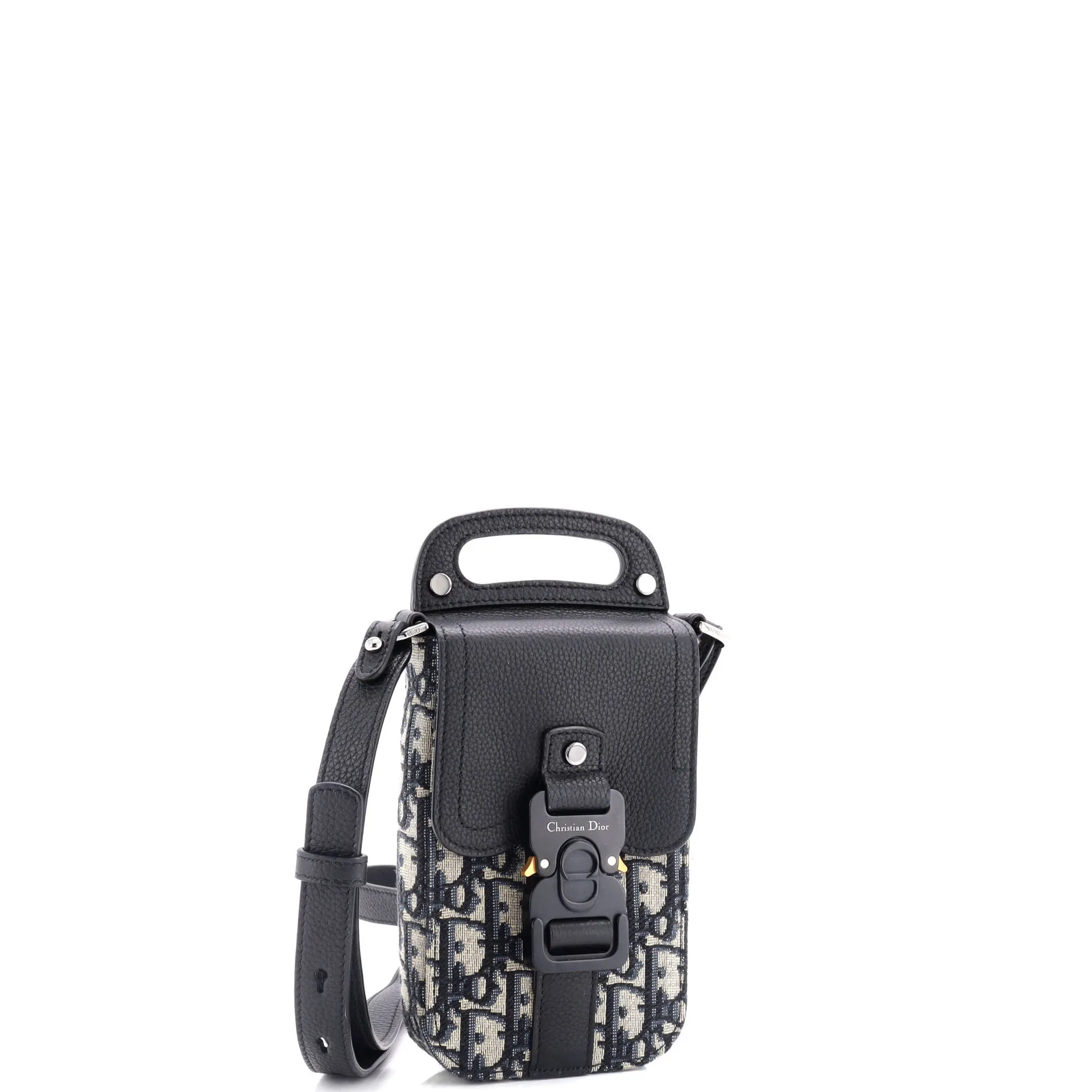 Saddle Backpack Oblique Canvas Mini