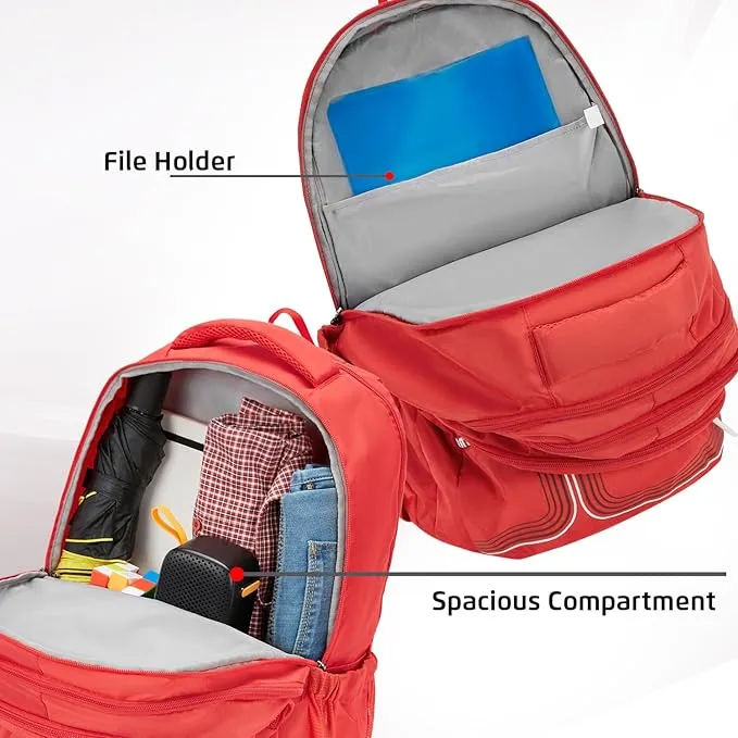 Safari Quadro 4 43L Casual Backpack with Armor Base and Antitheft Pocket