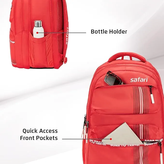 Safari Quadro 4 43L Casual Backpack with Armor Base and Antitheft Pocket