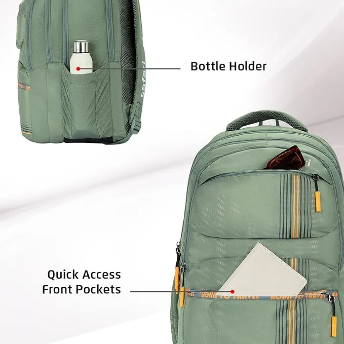 Safari Quadro 4 43L Casual Backpack with Armor Base and Antitheft Pocket