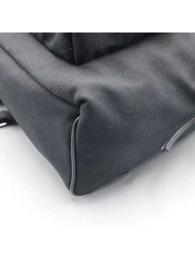 Saint Laurent 437087 Black Fabric Star Backpack