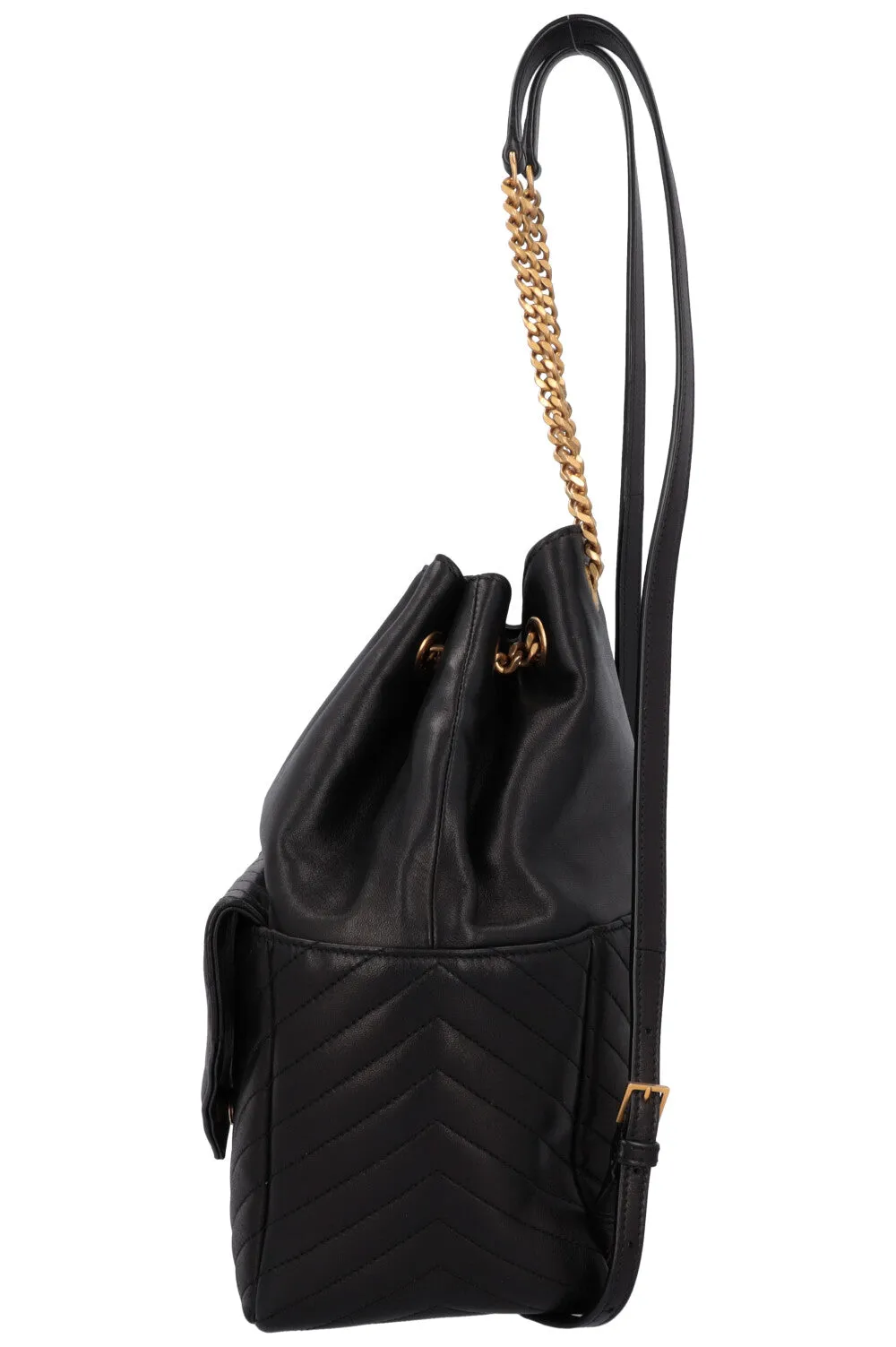 SAINT LAURENT Joe Backpack Black Medium