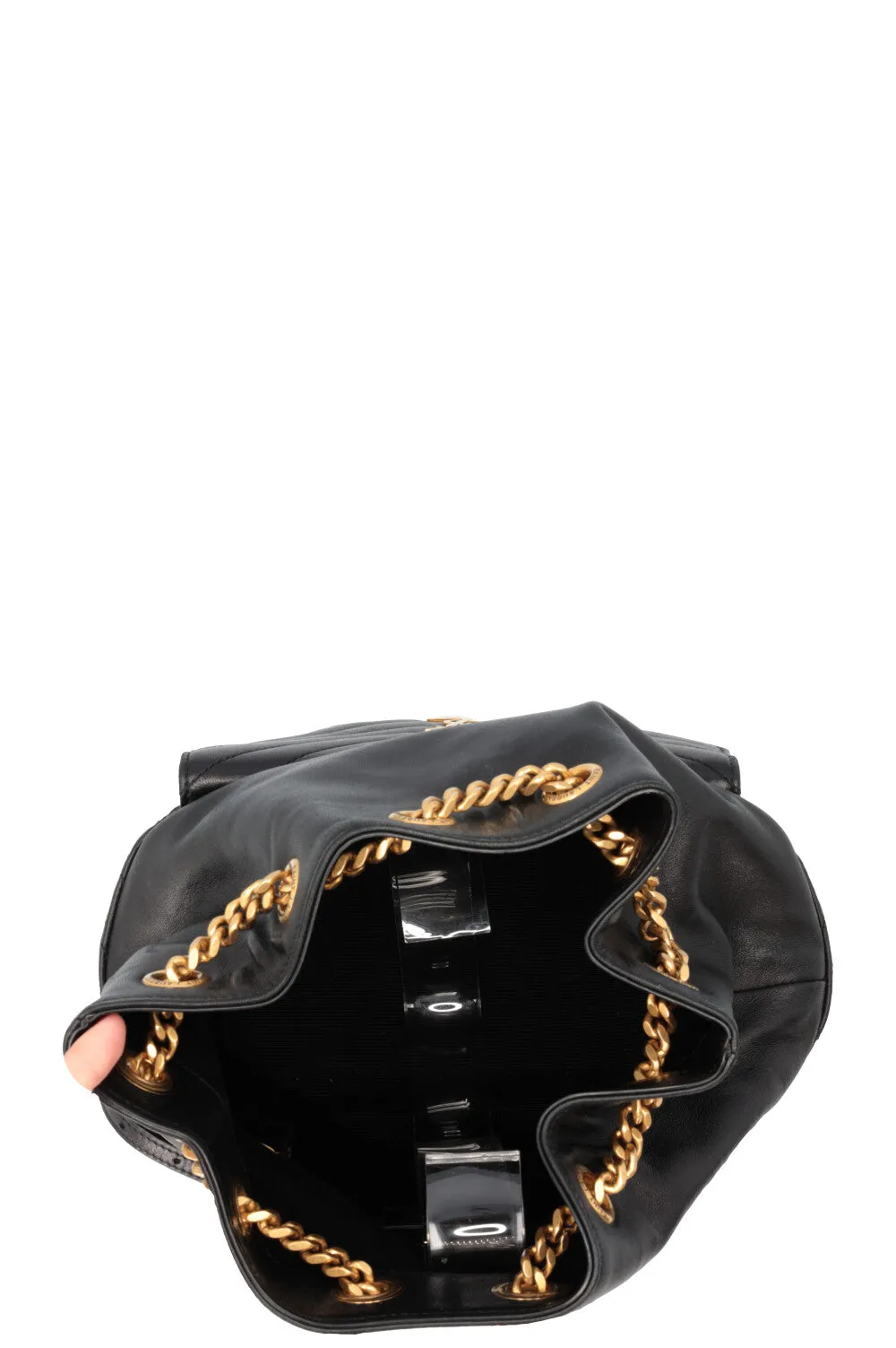 SAINT LAURENT Joe Backpack Black Medium