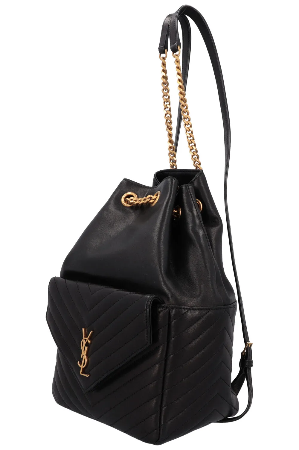 SAINT LAURENT Joe Backpack Black Medium