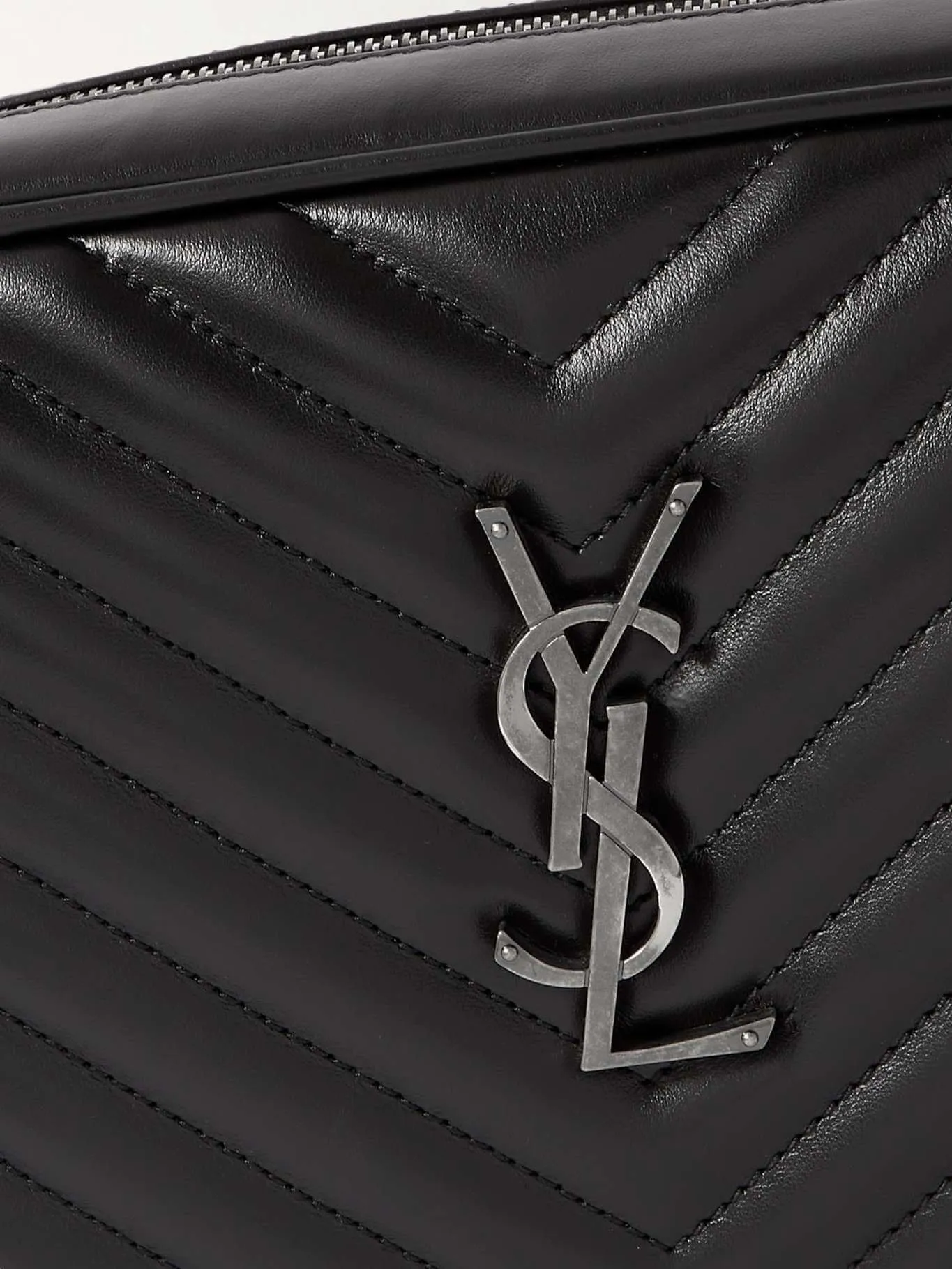 Saint Laurent Lou Matelass Leather Shoulder Bag