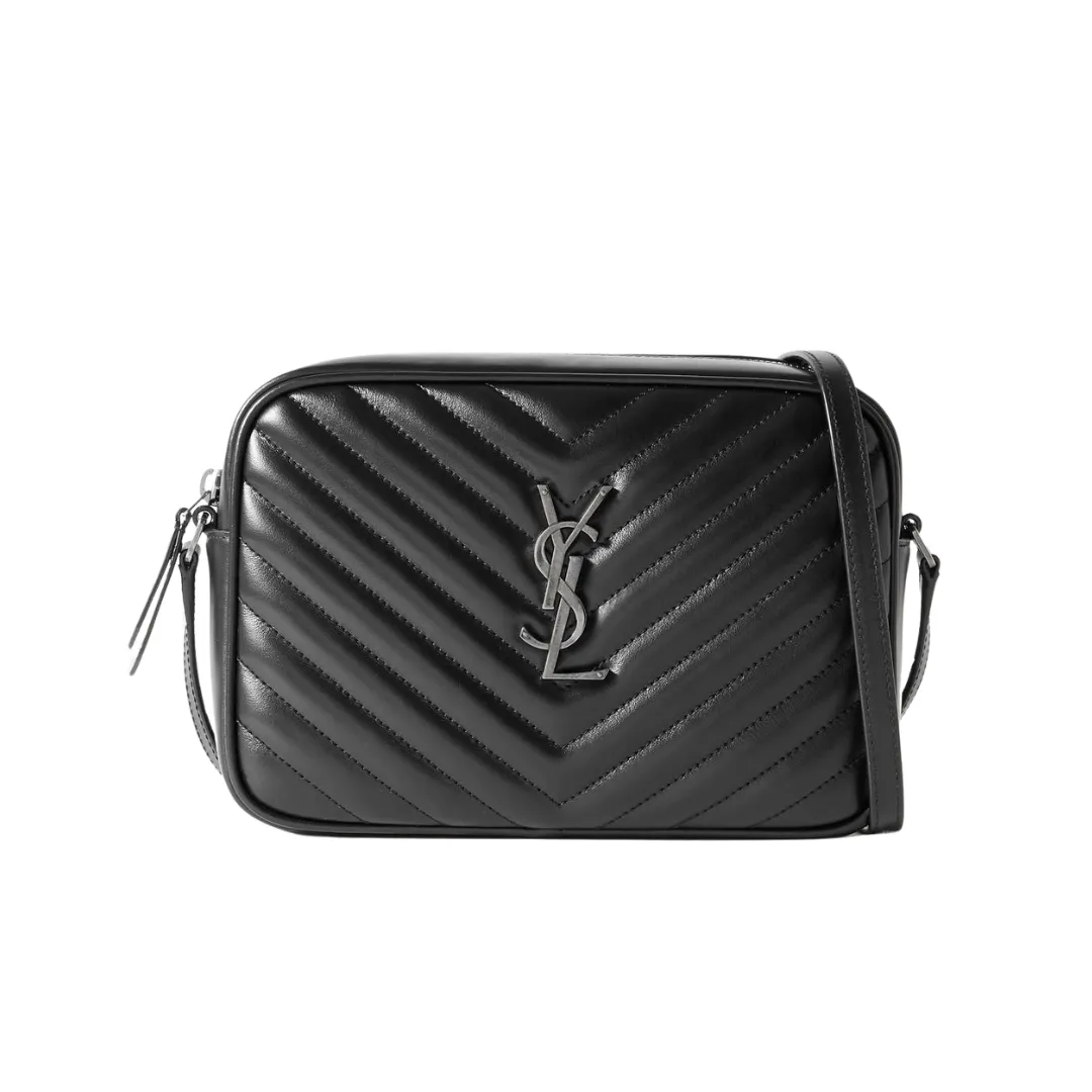 Saint Laurent Lou Matelass Leather Shoulder Bag