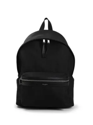 Saint Laurent Signature City Backpack Black