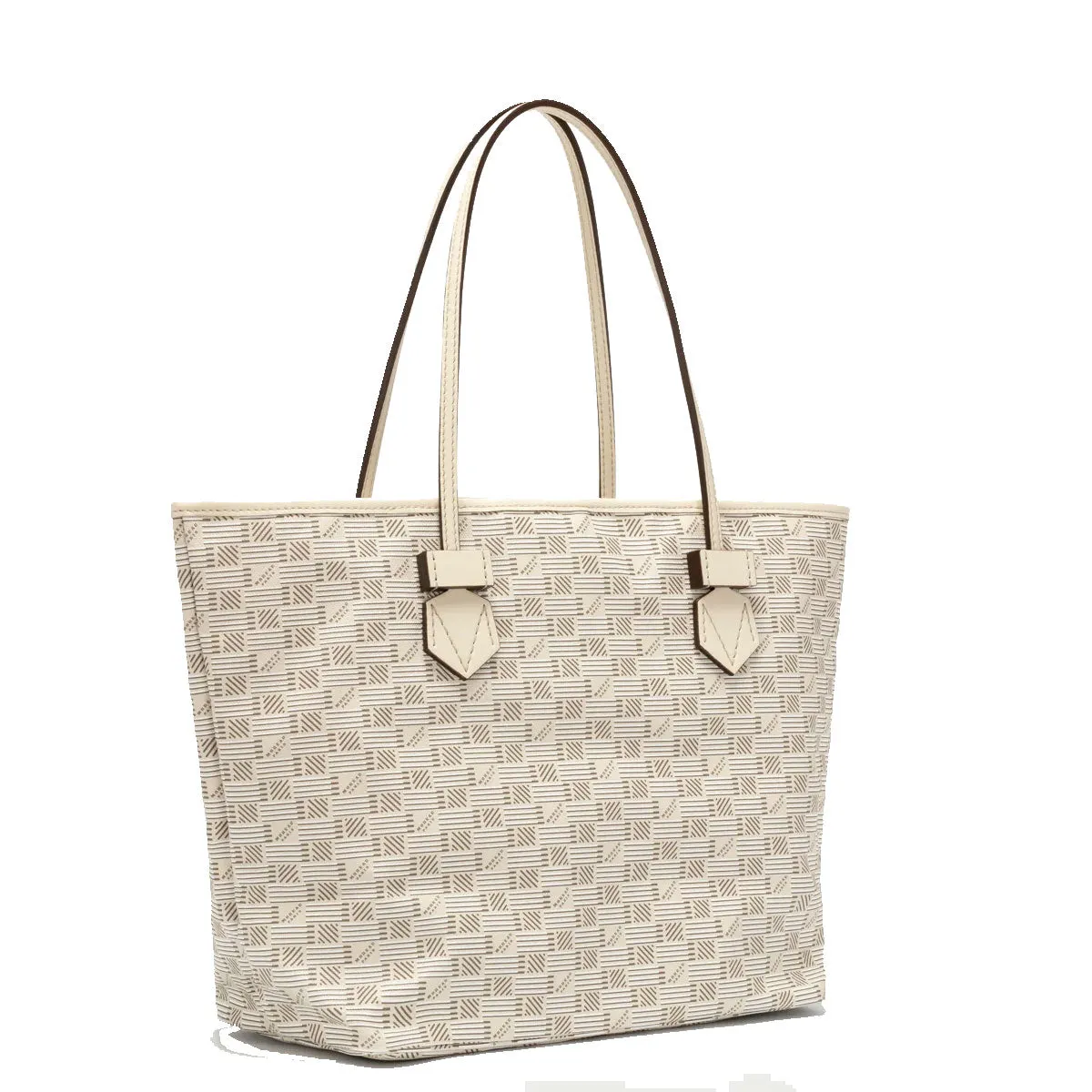 Saint Tropez Open Tote MM, Milk