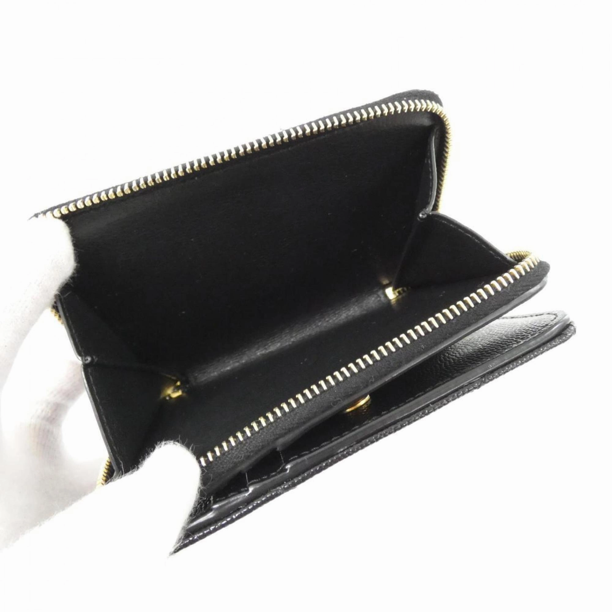 Saint Laurent Leather Coin Purse/Coin Case (Pre-Owned)