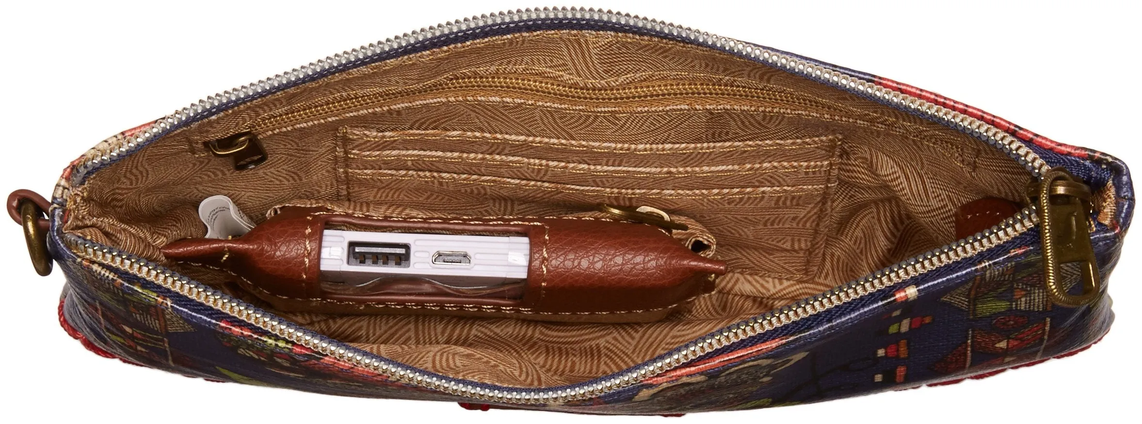 Sakroots Artist Circle Charging Wristlet