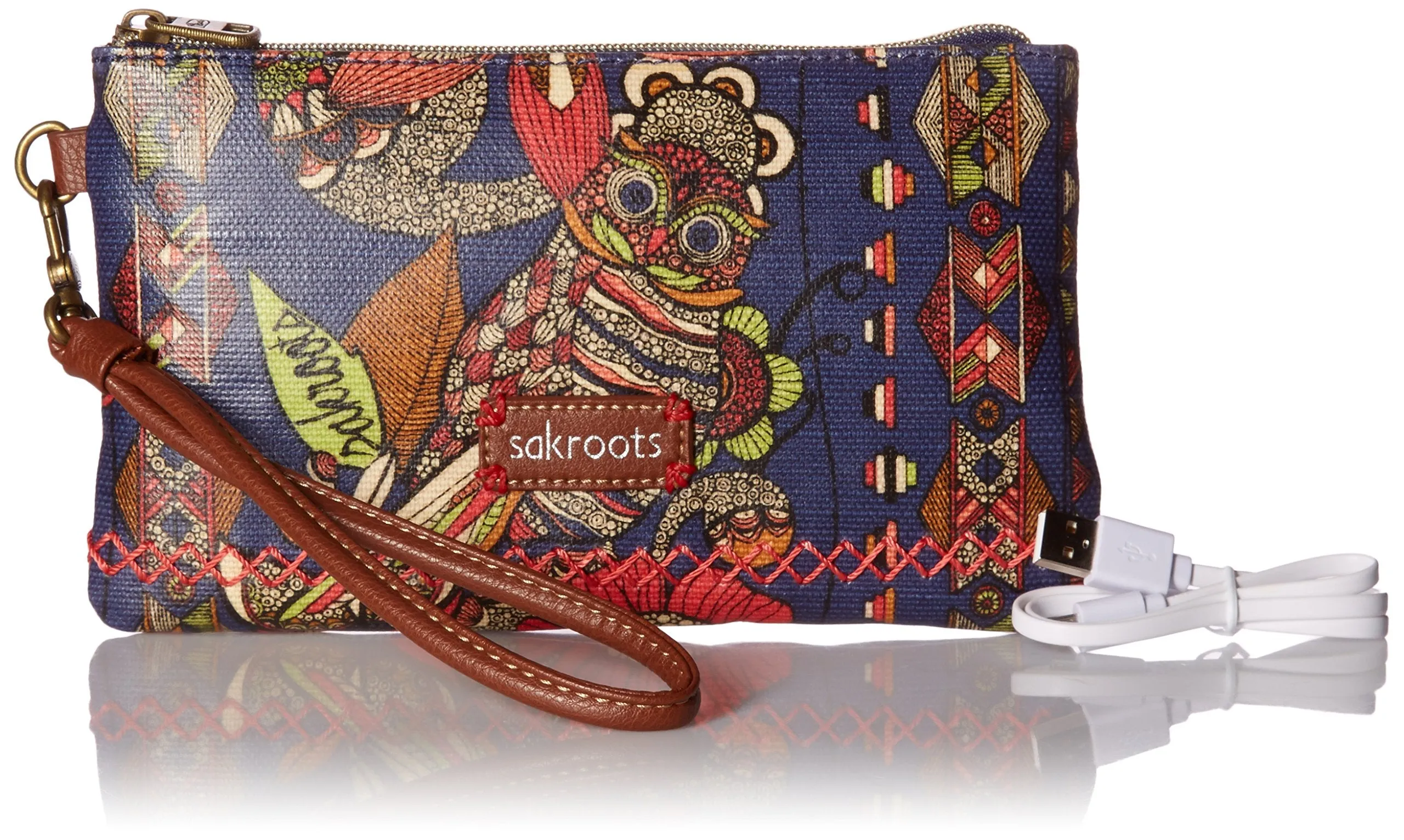 Sakroots Artist Circle Charging Wristlet