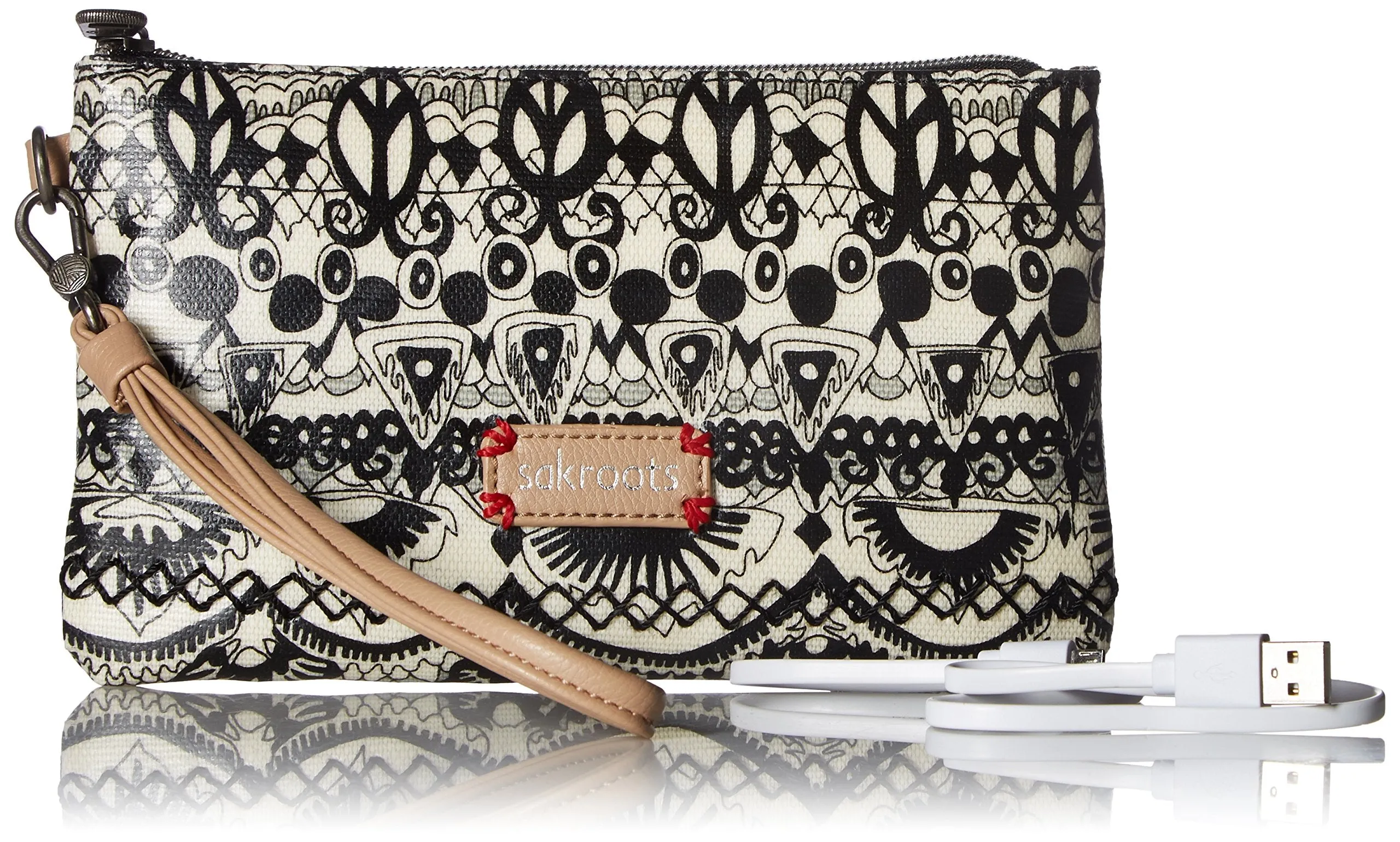 Sakroots Artist Circle Charging Wristlet