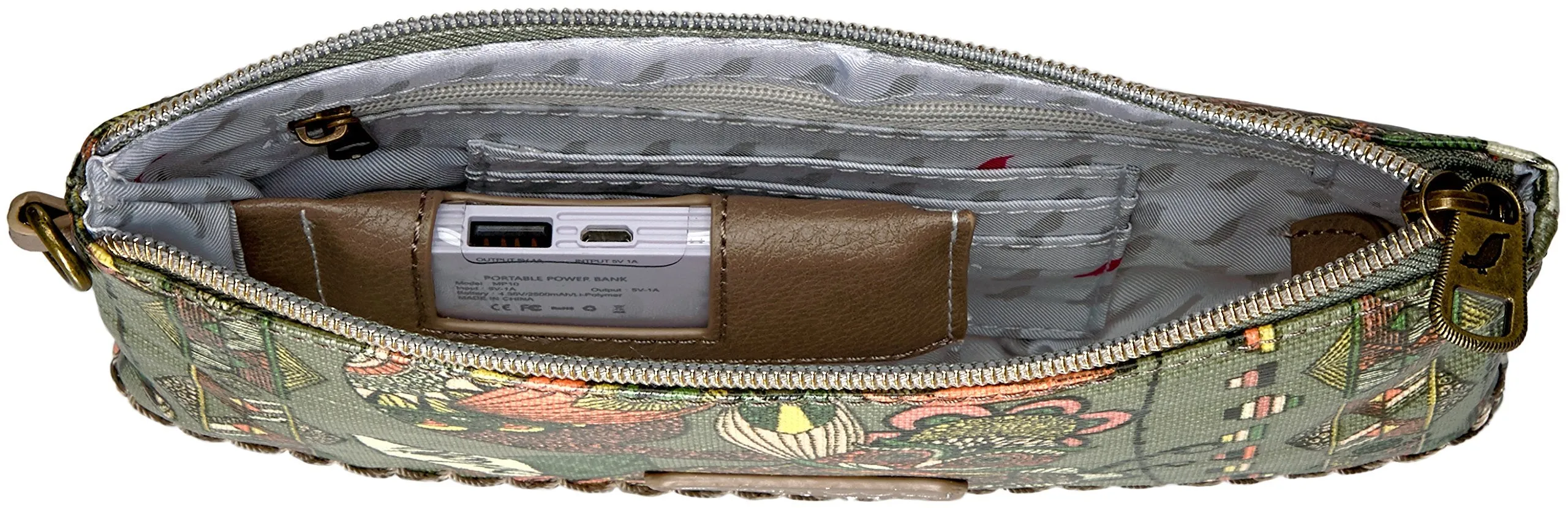 Sakroots Artist Circle Charging Wristlet