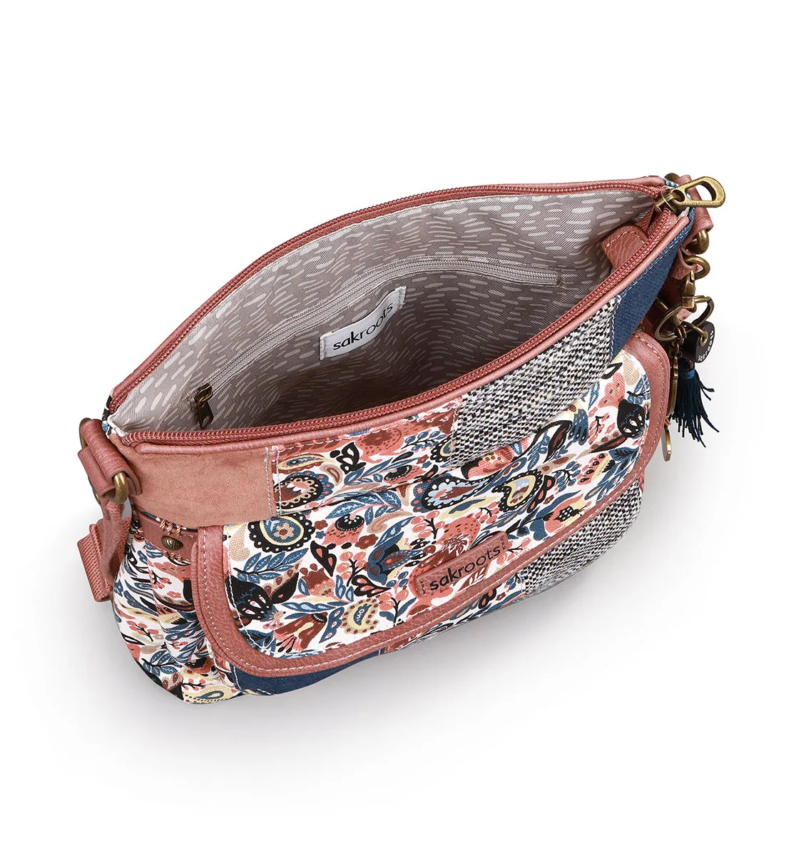 Sakroots Artist Circle Flap Cross-Body Bag