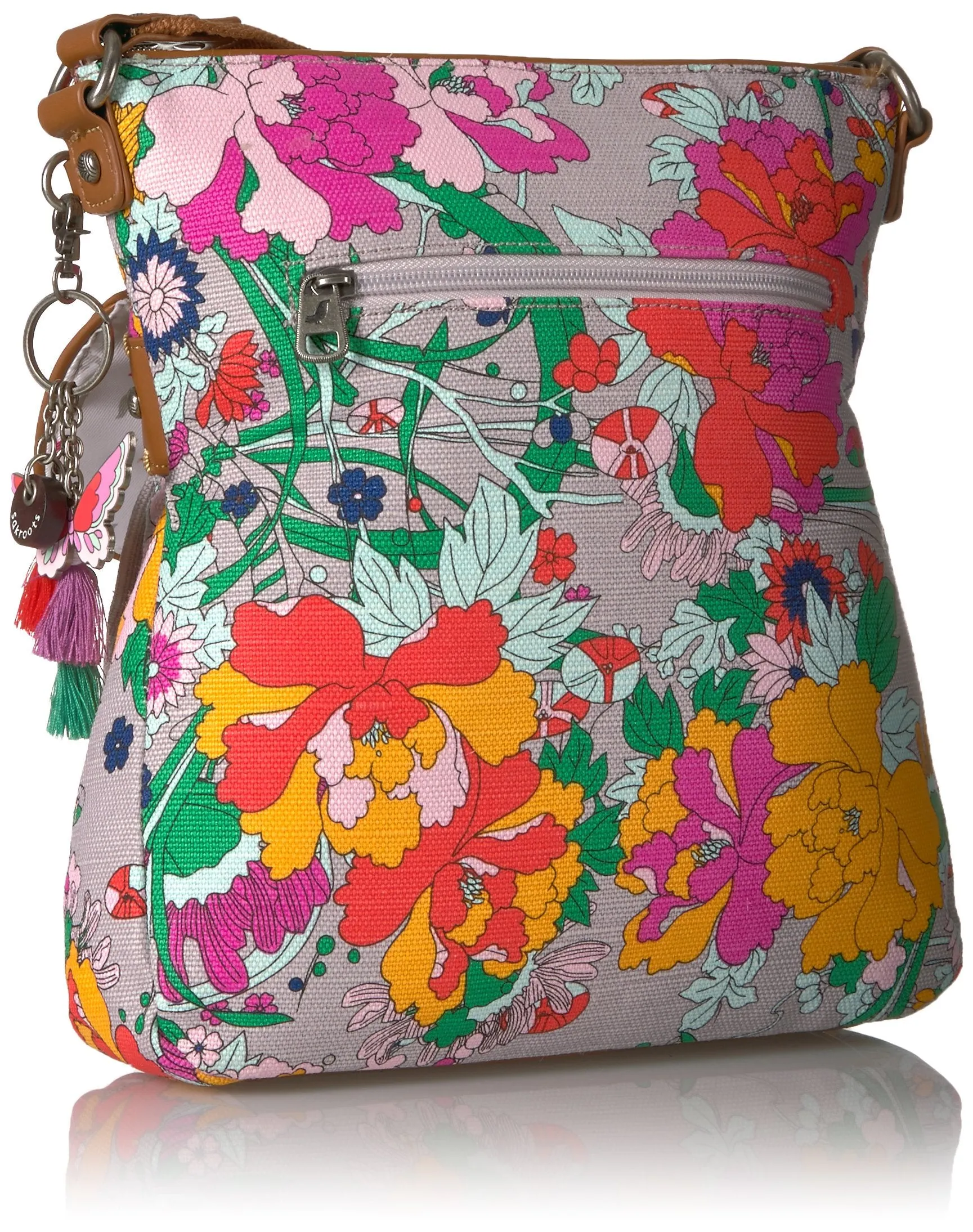 Sakroots Artist Circle Flap Cross-Body Bag