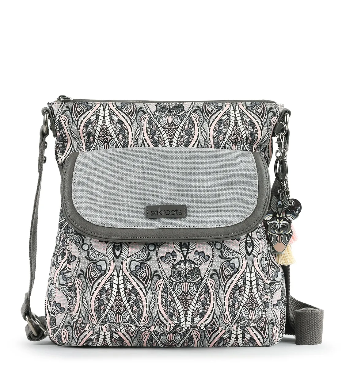 Sakroots Artist Circle Flap Cross-Body Bag