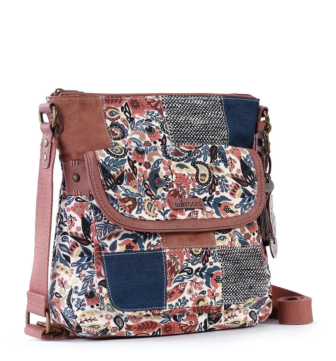 Sakroots Artist Circle Flap Cross-Body Bag