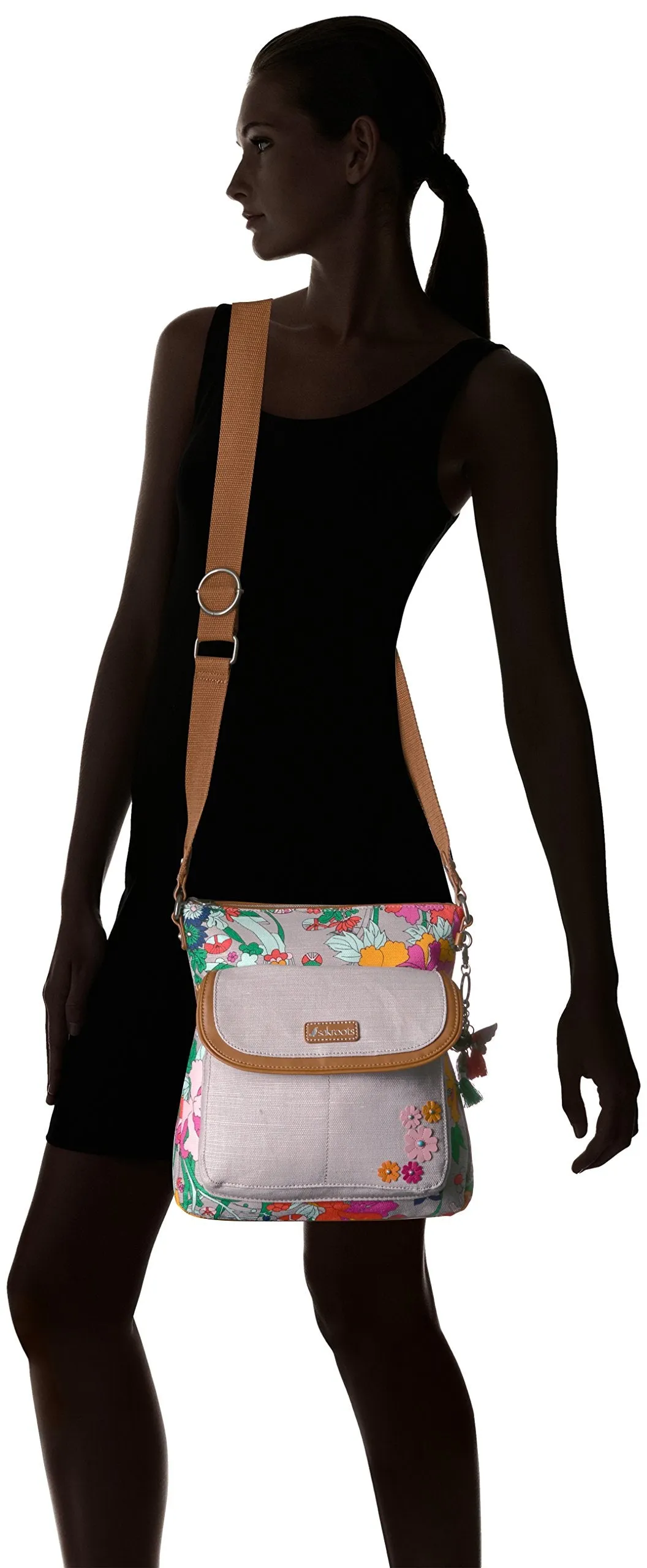 Sakroots Artist Circle Flap Cross-Body Bag