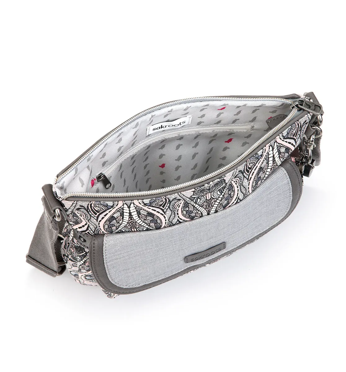Sakroots Artist Circle Flap Cross-Body Bag