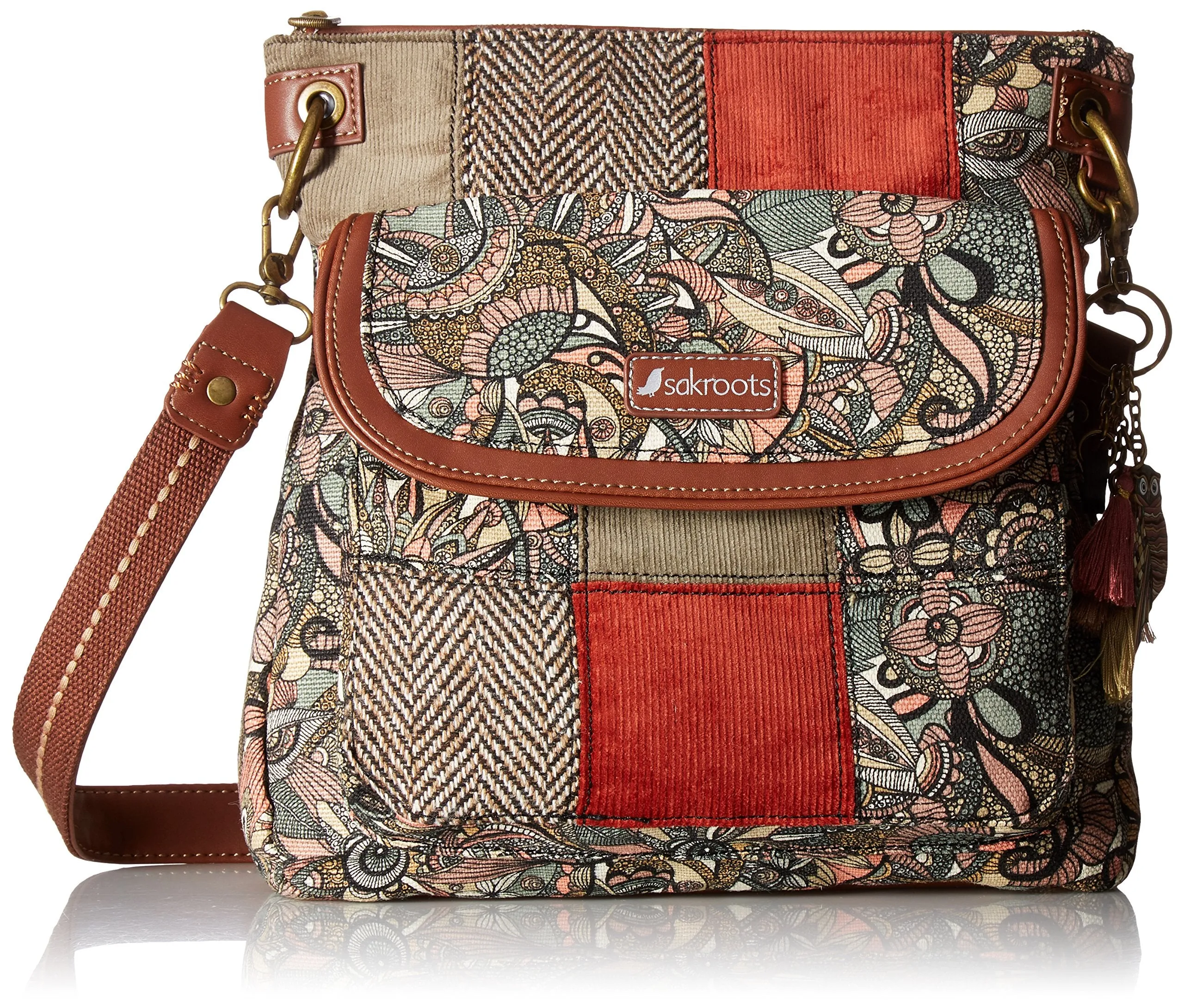 Sakroots Artist Circle Flap Cross-Body Bag