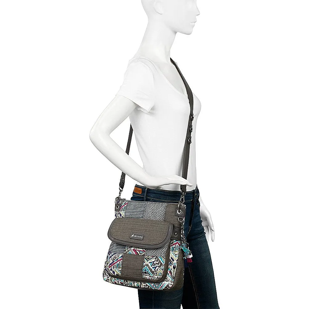 Sakroots Artist Circle Flap Cross-Body Bag