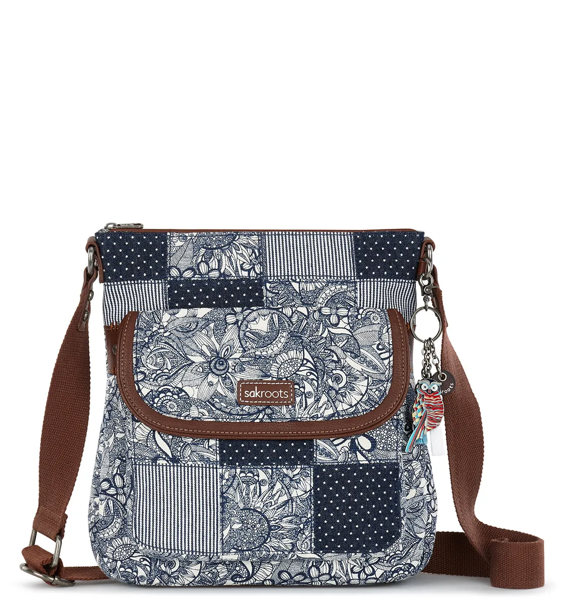 Sakroots Artist Circle Flap Cross-Body Bag
