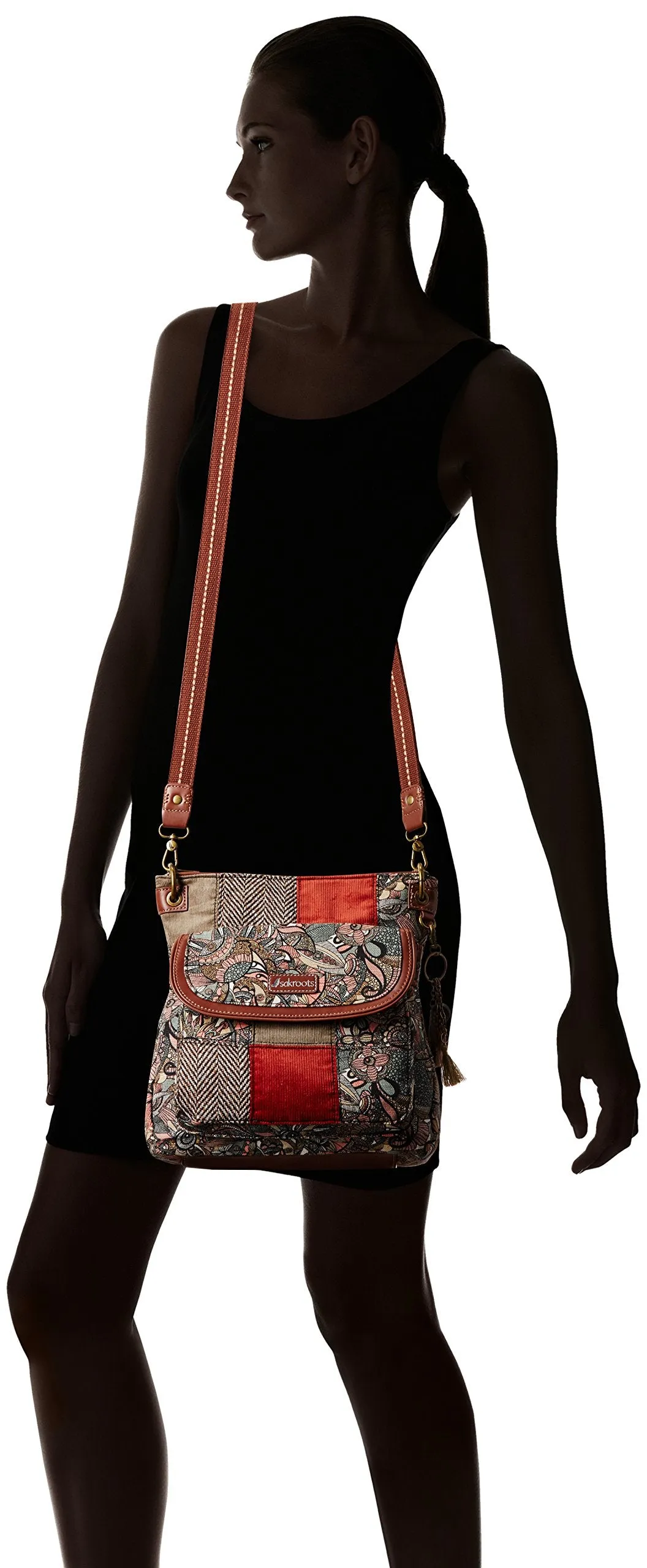 Sakroots Artist Circle Flap Cross-Body Bag