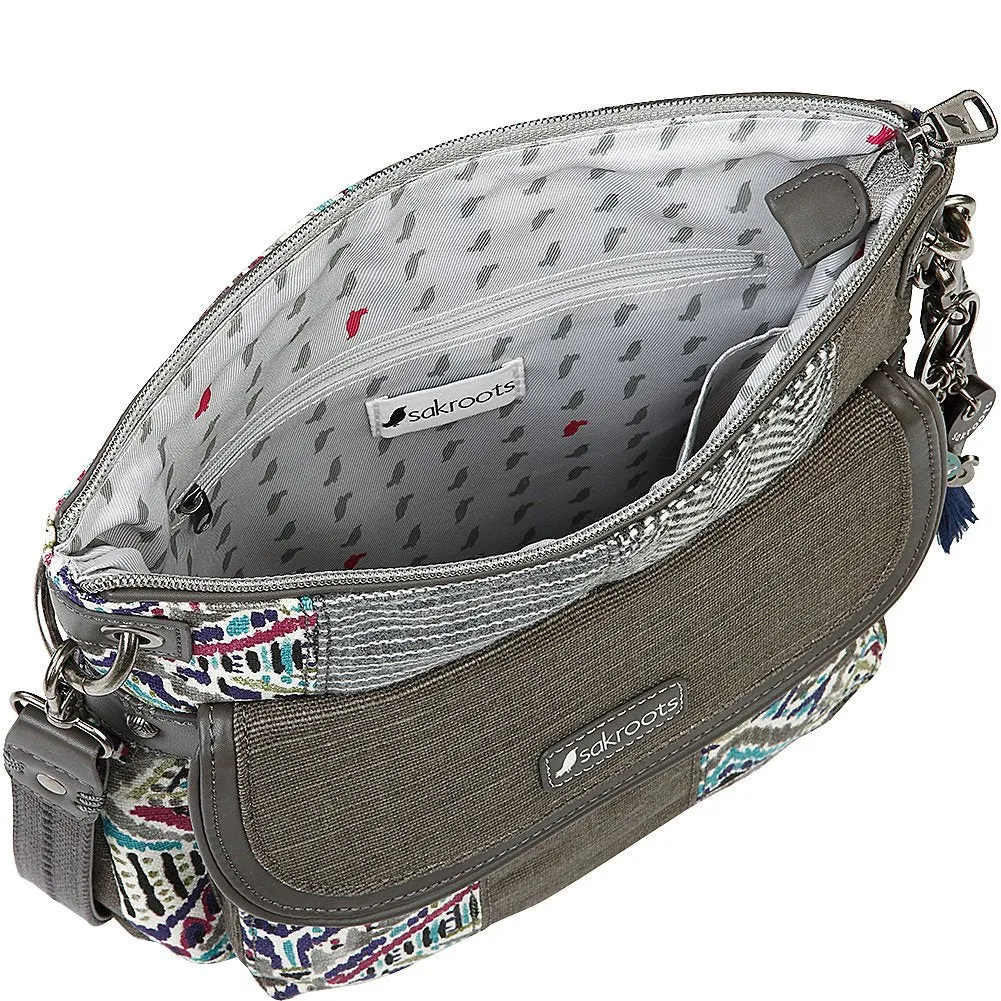 Sakroots Artist Circle Flap Cross-Body Bag