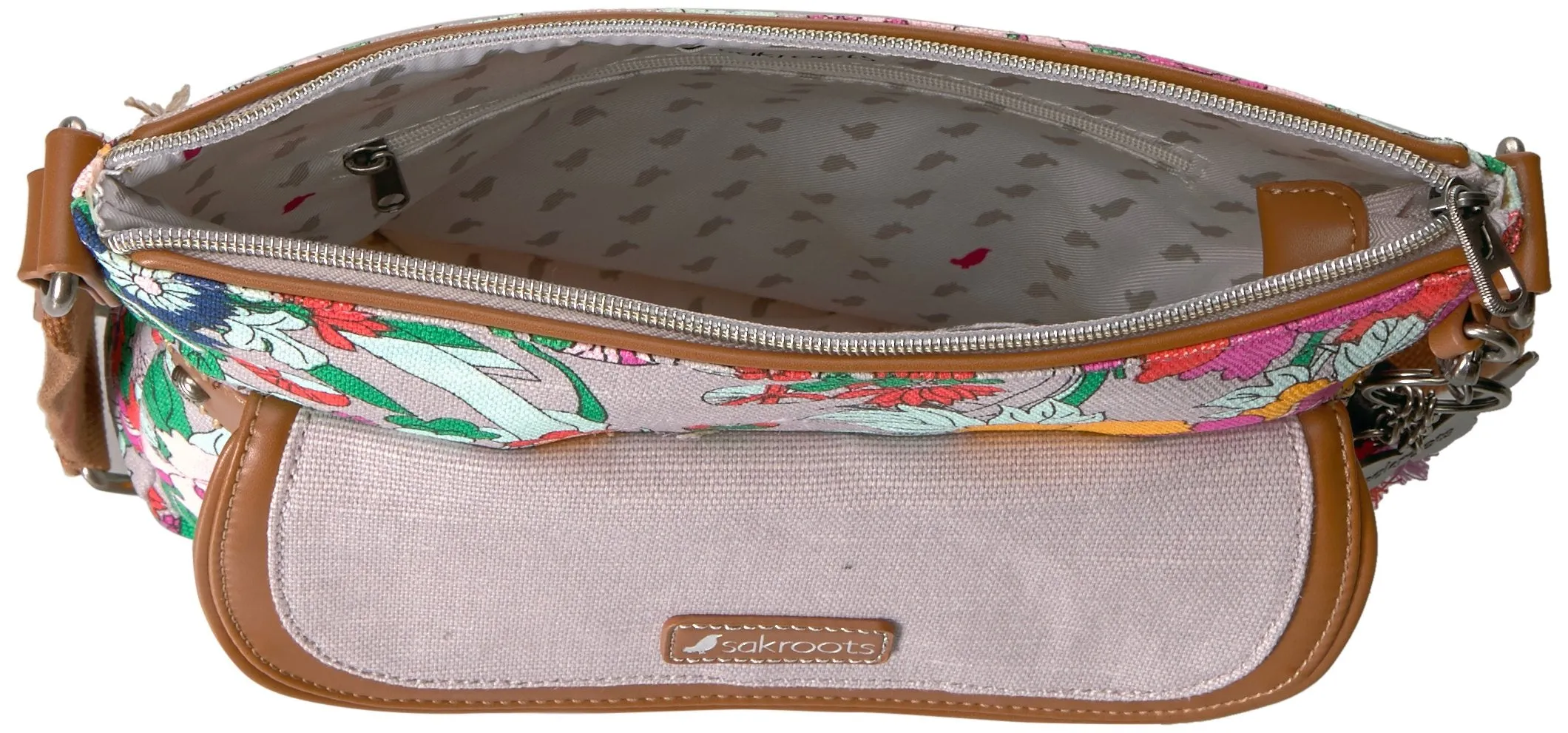 Sakroots Artist Circle Flap Cross-Body Bag