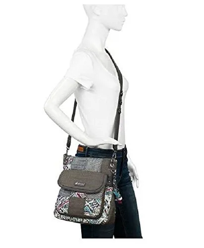 Sakroots Artist Circle Flap Cross-Body Bag