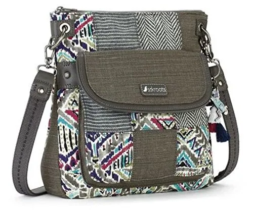 Sakroots Artist Circle Flap Cross-Body Bag
