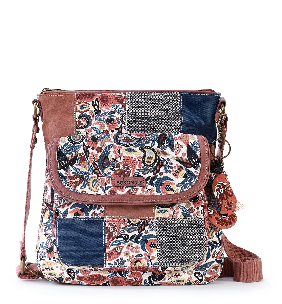Sakroots Artist Circle Flap Cross-Body Bag