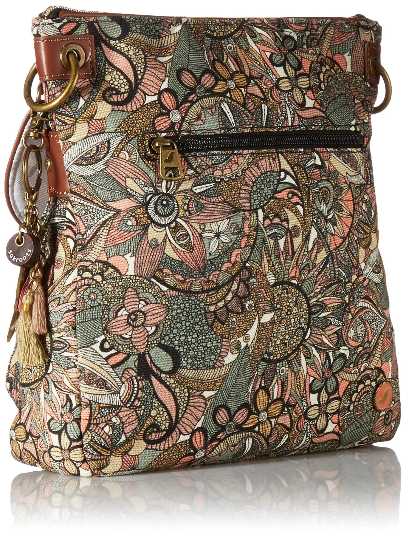 Sakroots Artist Circle Flap Cross-Body Bag