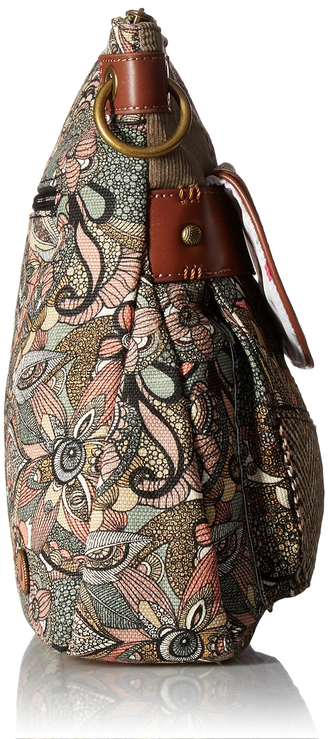 Sakroots Artist Circle Flap Cross-Body Bag