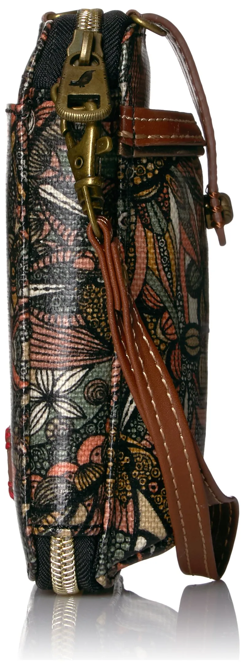 Sakroots Artist Circle Smartphone Wristlet Convertible Cross Body Bag