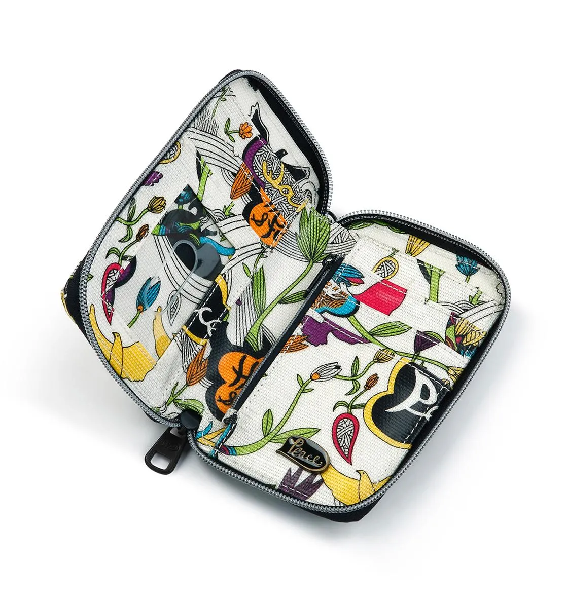 Sakroots Artist Circle Smartphone Wristlet Convertible Cross Body Bag